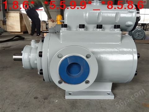 三螺杆泵，型号SMH80R42E6.7W23,压力3.0Mpa铁人泵机床冷却泵